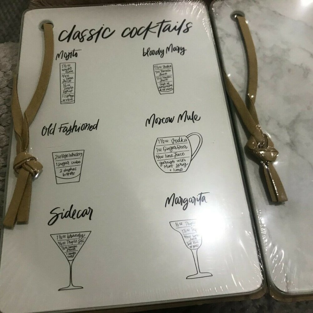 Set of 3 cheeseboards decorative 9 x 6 cheers - Picture 2 of 4